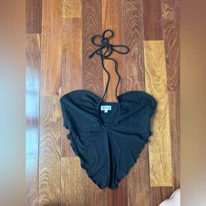 SUPERDOWN REVOLVE Blank Cropped Tank Top